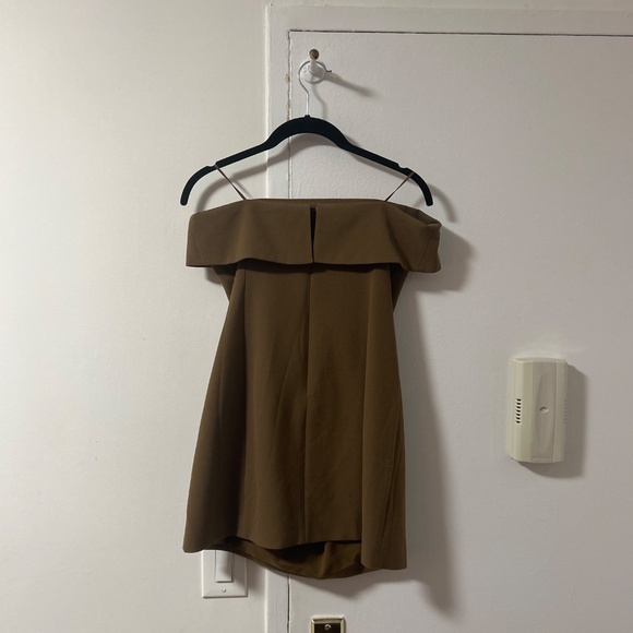 Aritzia Babaton Element Dress Cello Brown - Picture 5 of 5
